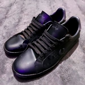 Men's Fred Perry Leather Tennis Sneakers Size US 12